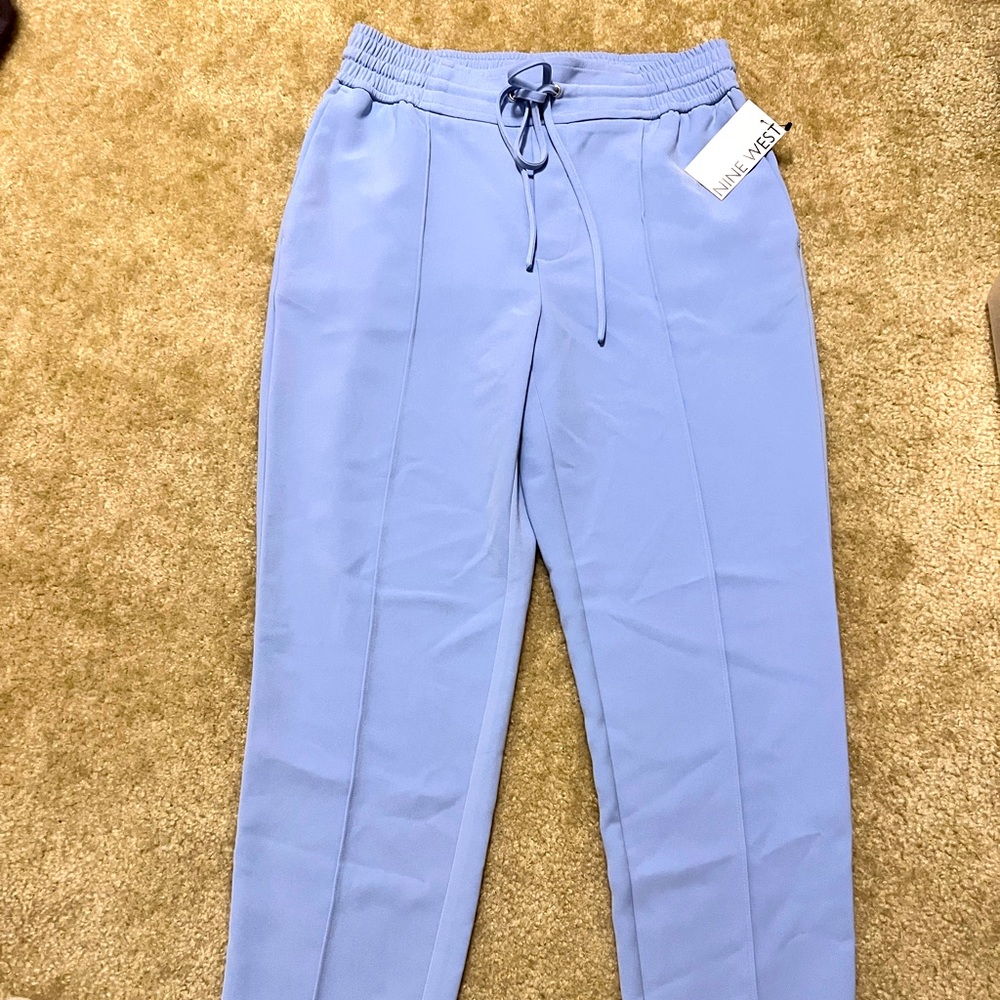 NWT Nine West joggers, periwinkle, size 4